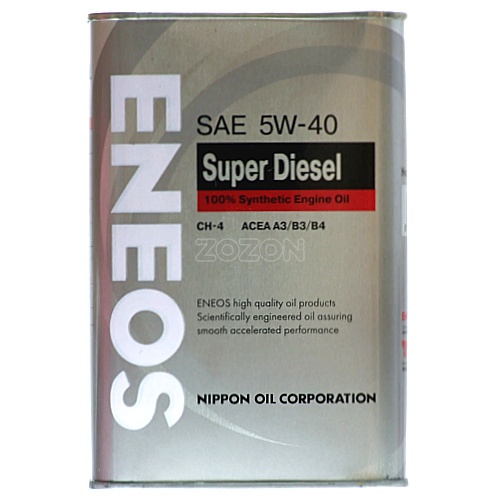 Масло моторное 1л. ENEOS Дизель Premium Diesel (8809478943091) 5/40 CI-4