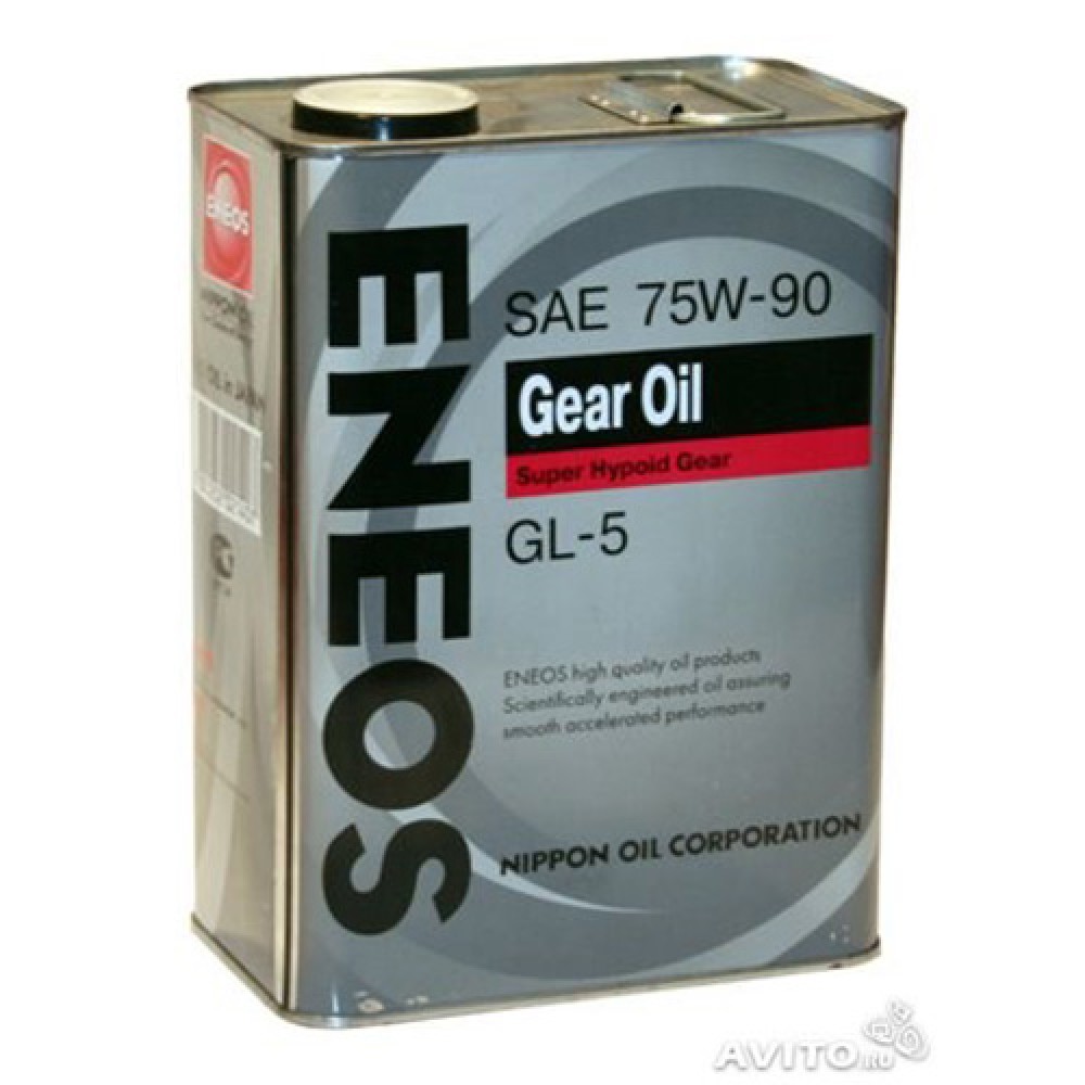 Масло трансмиссионое 4л. ENEOS GEAR (oil1370) 75/90 GL-5