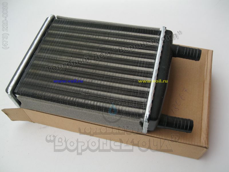 яРадиатор Газ-3302 печки (алюм) 18мм Н.Новгород 3302-8101060-10 яРадиатор Газ-3302 печки (алюм) 18мм Н.Новгород 3302-8101060-10